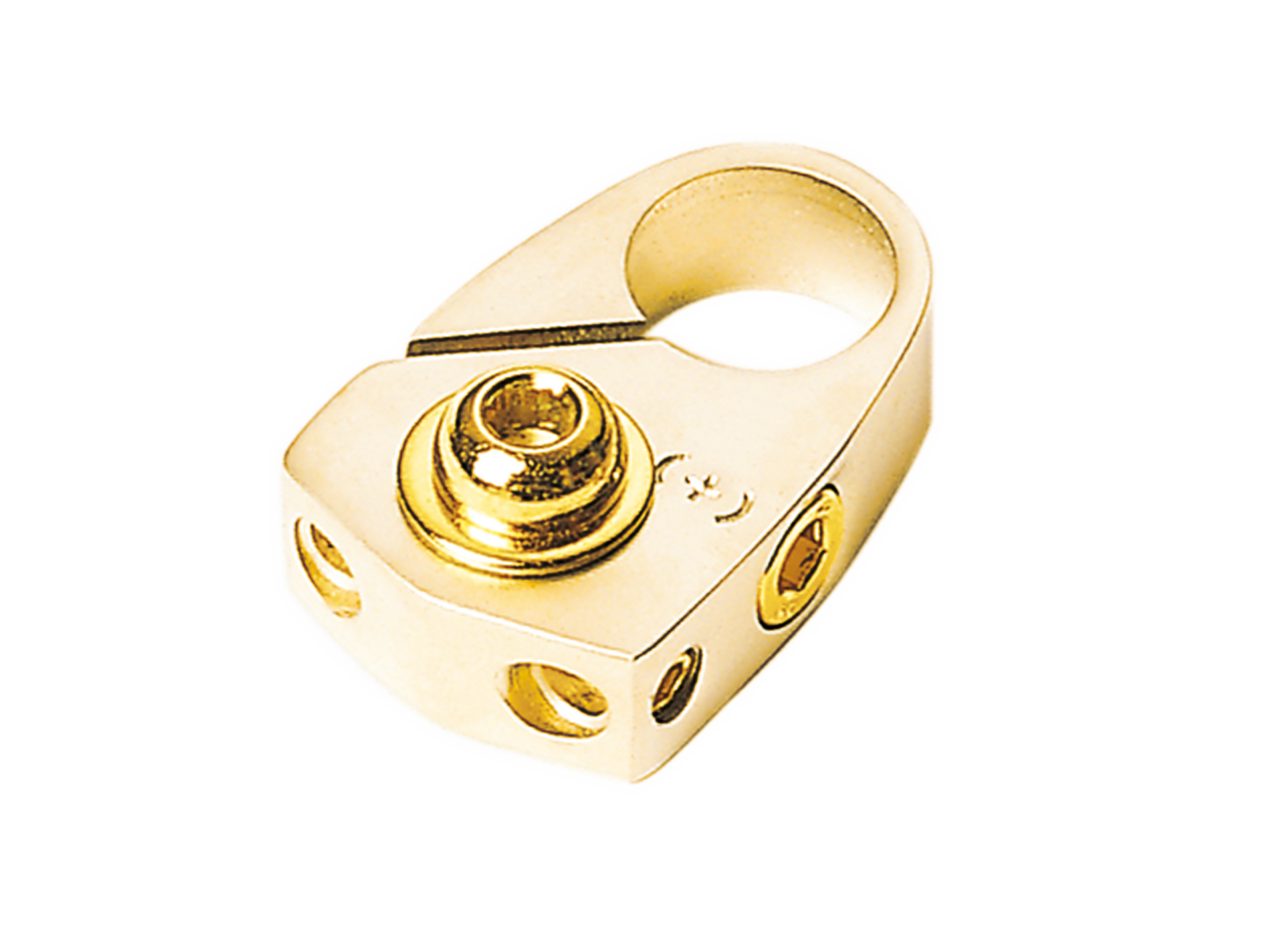 Batterie Terminal / Klemme | 2x10mm2 - Pluspol mit Schutz