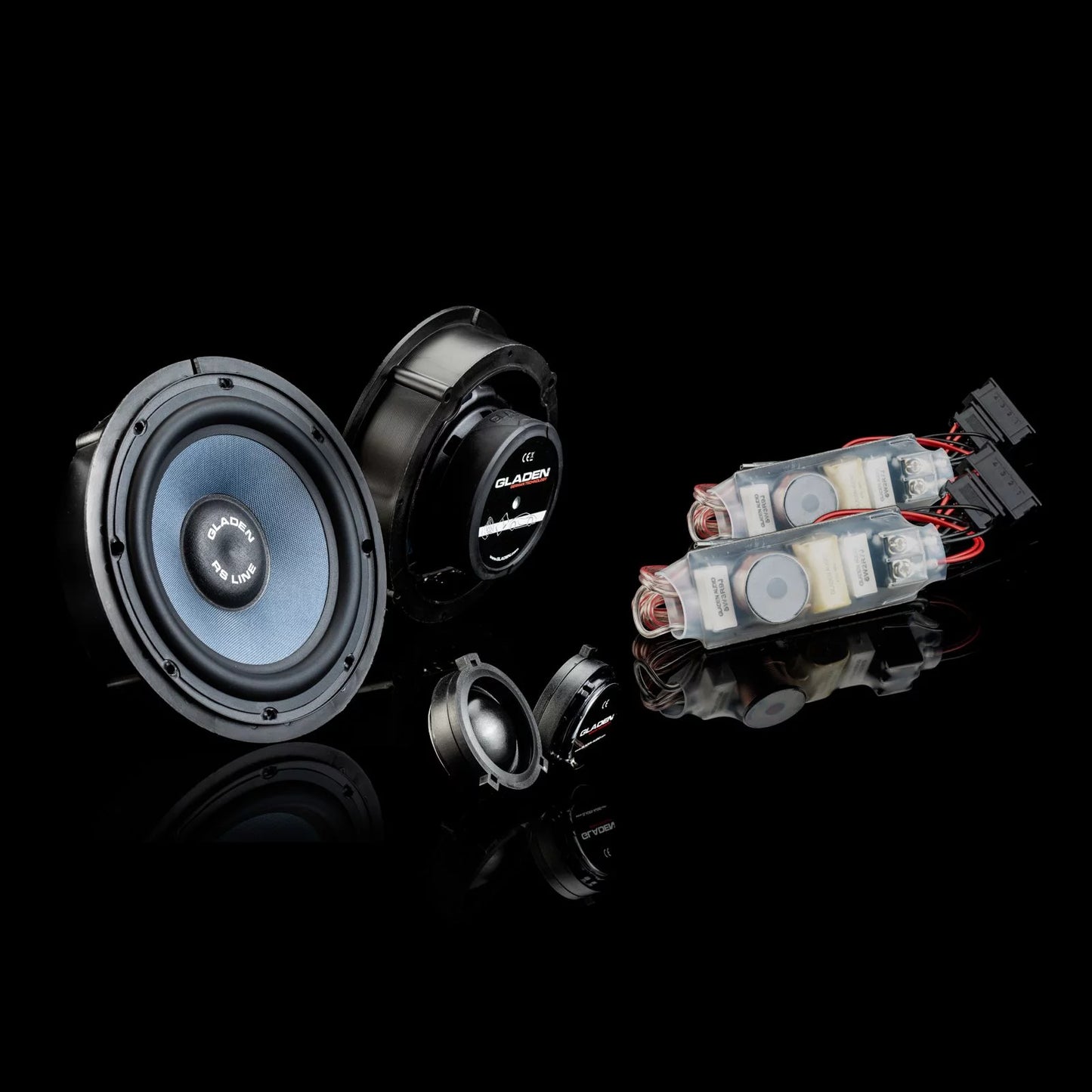 GLADEN ONE 165 Golf 4 - RS | 2-Wege-Kompo | VW Golf 4
