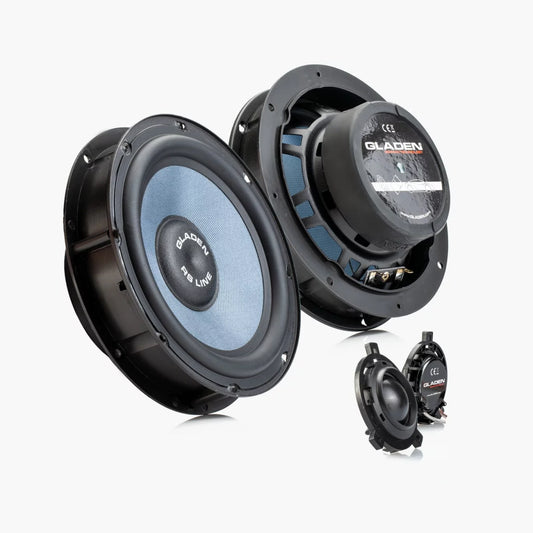 GLADEN ONE 165 Golf 6 - RS | 2-Wege-Kompo | VW Golf 6 u.a.