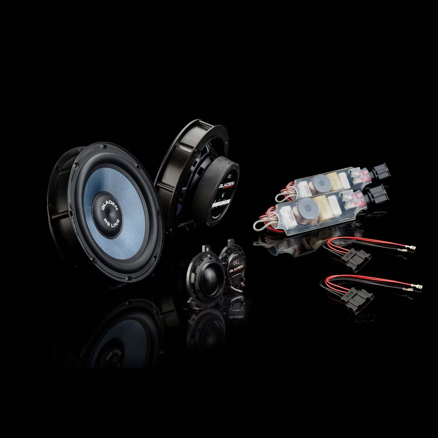 GLADEN ONE 165 Golf 6 - RS | 2-Wege-Kompo | VW Golf 6 u.a.
