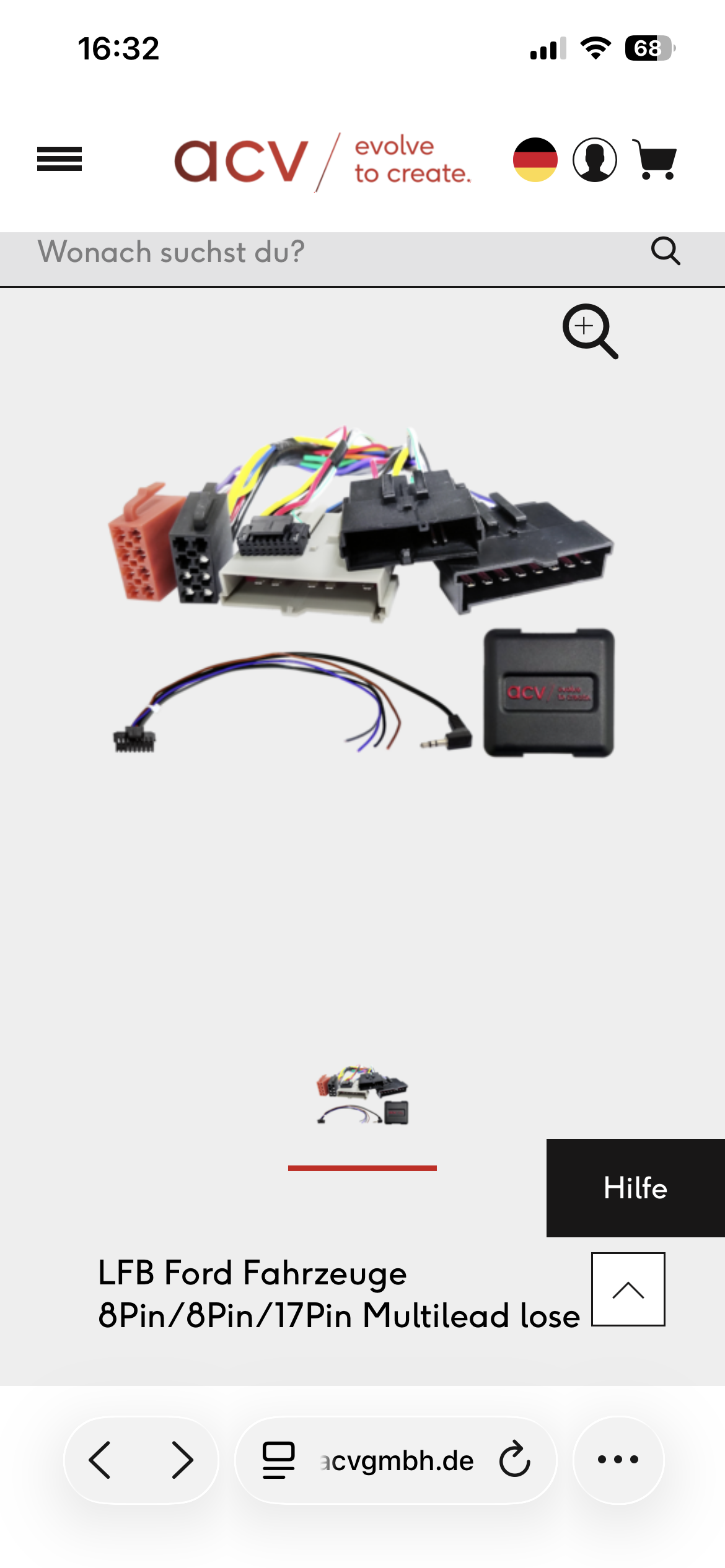 Lenkrad-Adapter für Ford Focus 1999