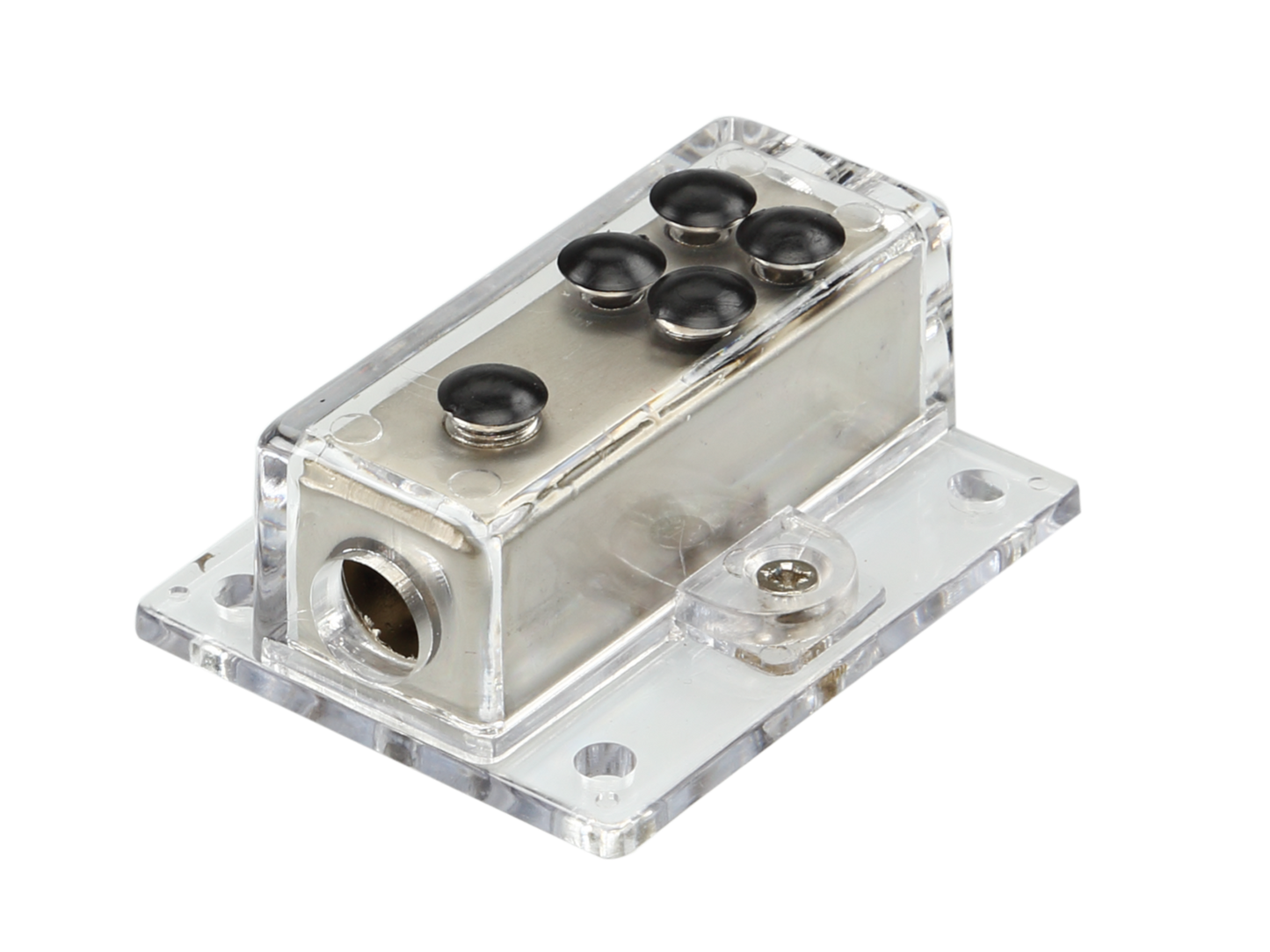 Verteilerblock (silber) | 1x20 - 4x10 mm²