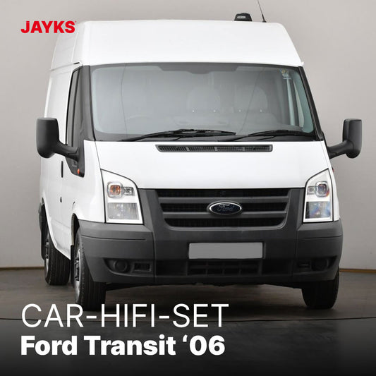5DX plus Car-HiFi-Verstärker-Set • für Ford Transit ab 2006