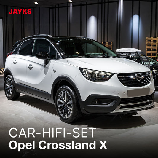 5DX plus Car-HiFi-Verstärker-Set • für Opel Crossland X