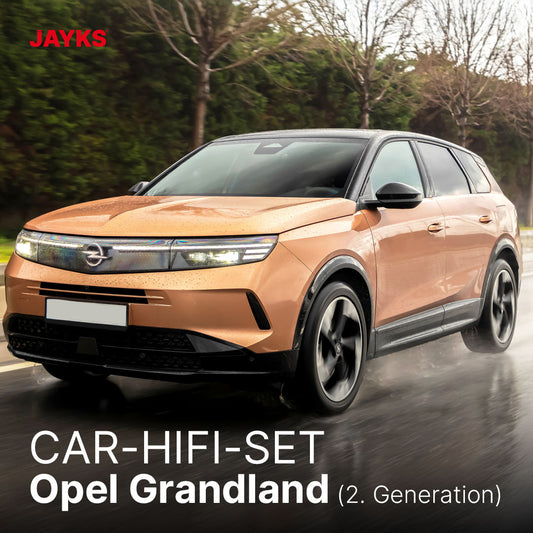 5DX plus Car-HiFi-Verstärker-Set • für Opel Grandland (2. Generation)