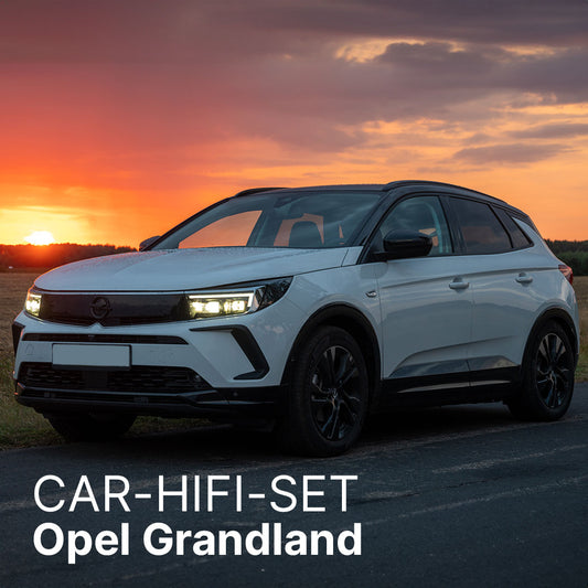 5DX plus Car-HiFi-Verstärker-Set • für Opel Grandland (1. Generation, Facelift)