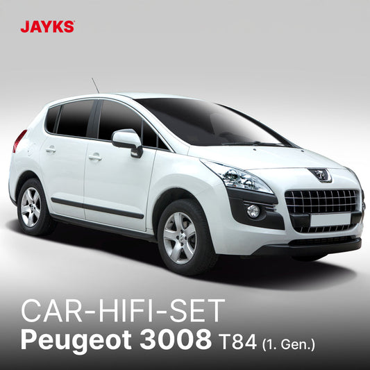 5DX plus Car-HiFi-Verstärker-Set • für Peugeot 3008 T84