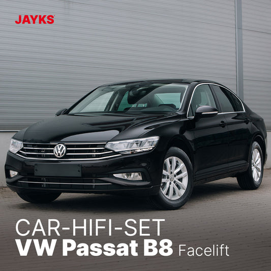 5DX plus Car-HiFi-Verstärker-Set • für VW Passat B8 (mit Facelift)