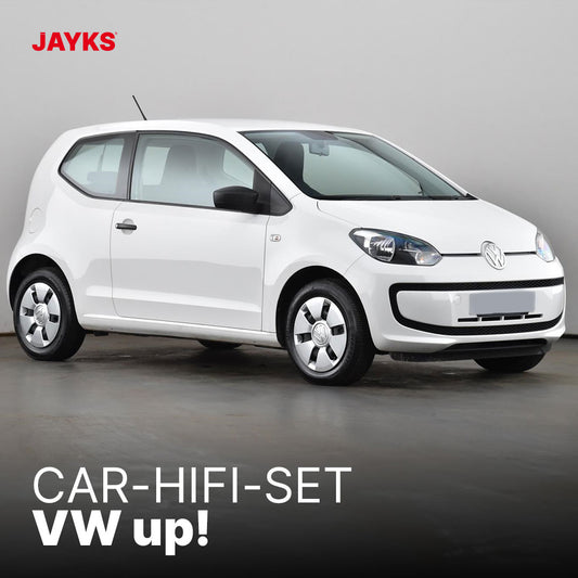 5DX plus Car-HiFi-Verstärker-Set • für VW up!