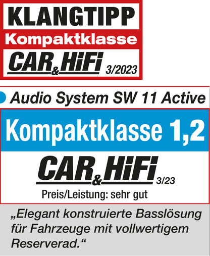 AudioSystem SW 11 ACTIVE Reserverad-Woofer