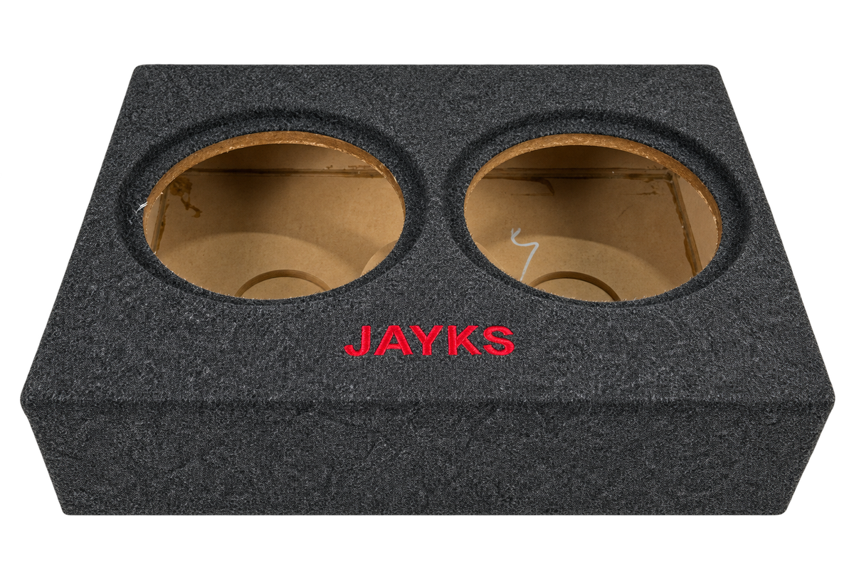 SUB tX | Doppel-Woofer-Leergehäuse rechteckig für 2x 8 Zoll (20 cm) Speaker