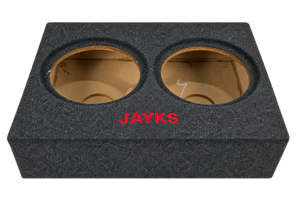 SUB tX | Doppel-Woofer-Leergehäuse rechteckig für 2x 8 Zoll (20 cm) Speaker