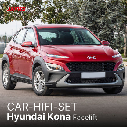 5DX plus Car-HiFi-Verstärker-Set • für Hyundai Kona (Facelift)
