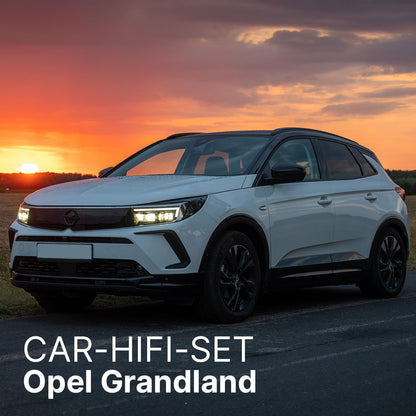5DX plus Car-HiFi-Verstärker-Set • für Opel Grandland (1. Generation, Facelift)
