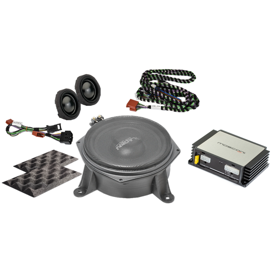 GLADEN SoundUP für Mercedes A-Klasse (W177) mit MBux & Basis-Sound