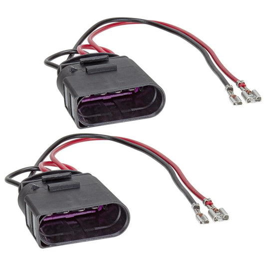Lautsprecheradapter (2er Set) auf DIN kompatibel mit Seat Audi Skoda VW