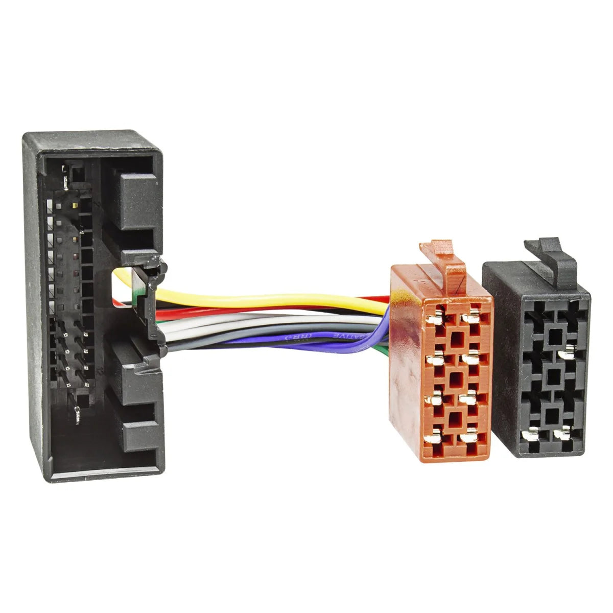 Radio Adapter Kabel kompatibel mit Ford ab 2010 Focus Fiesta C-Max B-Max Kuga Transit Tourneo Landrover auf ISO Norm